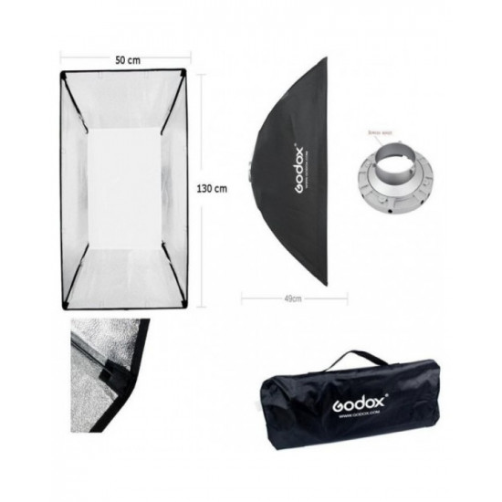 Godox 50x130cm Strobe Softbox Godox 50x130cm Strobe Softbox