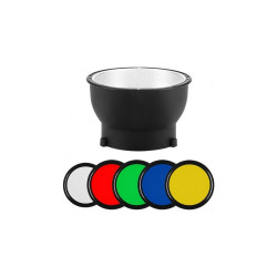 Jinbei Reflector Magnetic 14cm + Gel Filters Jinbei Reflector Magnetic 14cm + Gel Filters