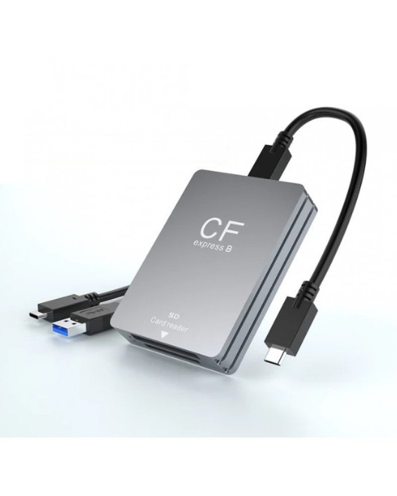 CFexpress Type B SD Card Reader USB 3.2 10Gbps Camera Reader Memory Card