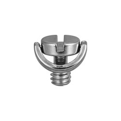 1Pcs 1/4"-20 D Shaft D-ring Mounting Screw Adapter