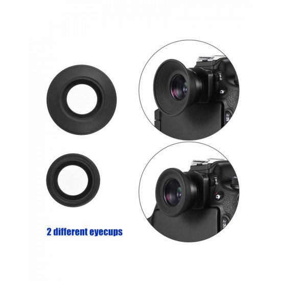 Andoer 1.51X Fixed Focus Viewfinder Eyepiece Eyecup Magnifier Lens