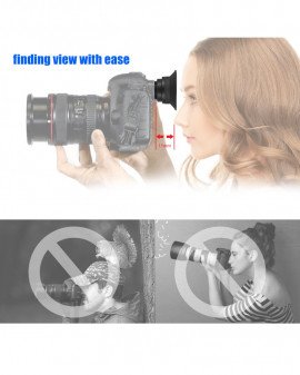 Andoer 1.51X Fixed Focus Viewfinder Eyepiece Eyecup Magnifier Lens