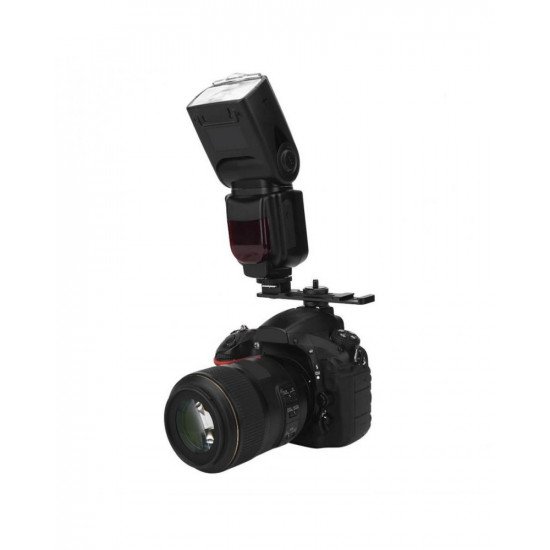 Camera Dual Hot Shoe Extension Bar