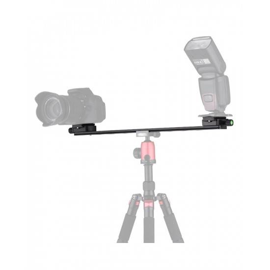 Extended Double QR Quick Release Plate Camera Bracket Track Slider Aluminum Alloy for Tripod Ballhead Extended Double QR Quick Release Plate Camera Bracket Track Slider Aluminum Alloy for Tripod Ballhead