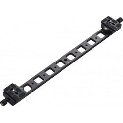 Extended Double QR Quick Release Plate Camera Bracket Track Slider Aluminum Alloy for Tripod Ballhead