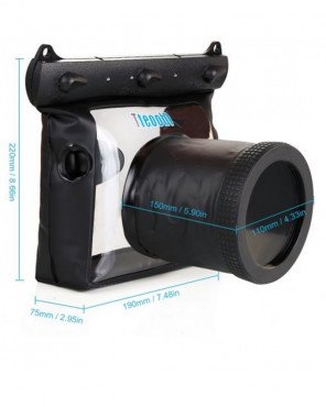 Waterproof Underwater Camera Diving Bag Black