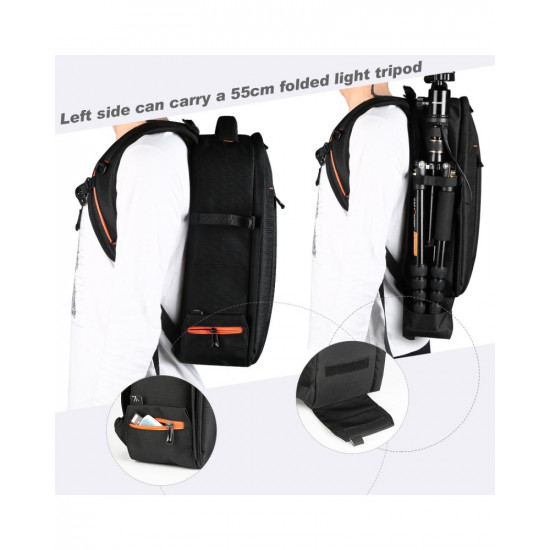 Camera Backpack for Travel Outdoor DSLR Photography Backpack 13 inch 18L with Tripod Holder&Laptop Compartment for Photography Hiking Travel Camera Backpack for Travel Outdoor DSLR Photography Backpack 13 inch 18L with Tripod Holder&Laptop Compartment for Photography Hiking Travel