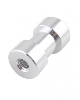 24in1 Camera Accessories Durable 1/4" Male to 1/4" Male Threaded Adapter 1/4 Inch