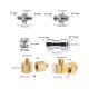 24in1 Camera Accessories Durable 1/4" Male to 1/4" Male Threaded Adapter 1/4 Inch