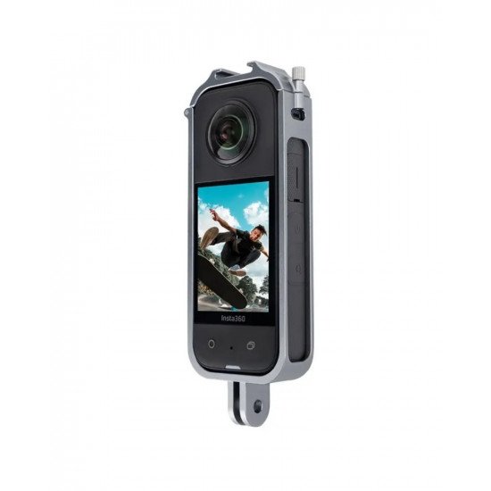 Insta360 X3 Camera Cage Aluminum Alloy Protective Frame Expansion Bracket Insta360 X3 Camera Cage Aluminum Alloy Protective Frame Expansion Bracket