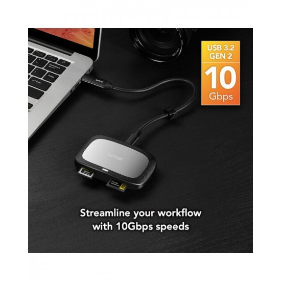 Lexar Professional CFexpress Type A / SD USB 3.2 Gen 2 Reader Lexar Professional CFexpress Type A / SD USB 3.2 Gen 2 Reader