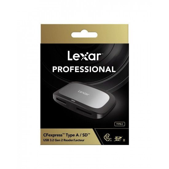 Lexar Professional CFexpress Type A / SD USB 3.2 Gen 2 Reader Lexar Professional CFexpress Type A / SD USB 3.2 Gen 2 Reader