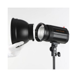 Universal Flash Mount to Bowens Mount Ring Adapter for Softbox Beauty Dish Strobe K150A K180A 250DI 300DI 250SDI