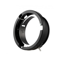 Universal Flash Mount to Bowens Mount Ring Adapter for Softbox Beauty Dish Strobe K150A K180A 250DI 300DI 250SDI