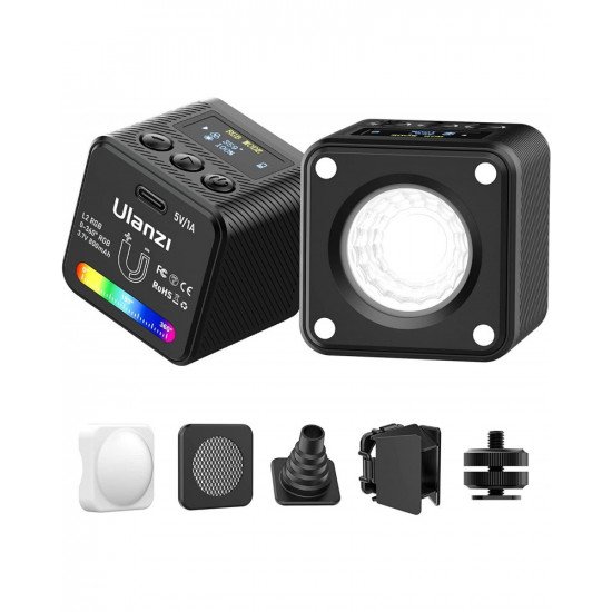 Ulanzi L2 RGB COB Mini Cube Video Light Ulanzi L2 RGB COB Mini Cube Video Light