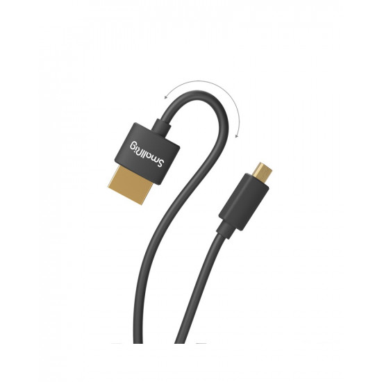 SmallRig Ultra Slim 4K HDMI Cable (D to A) 35cm