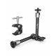 SmallRig Super Clamp w/ 1/4" and 3/8" Thread and 9.8 Inches Adjustable Friction Power Articulating Magic Arm with 1/4" Thread SmallRig Super Clamp w/ 1/4" and 3/8" Thread and 9.8 Inches Adjustable Friction Power Articulating Magic Arm with 1/4" Thread