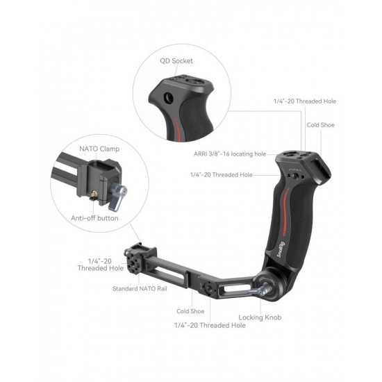 SmallRig Sling Handle for DJI RS2 / RSC2 / RS3 / RS3 Pro / RS3 Mini