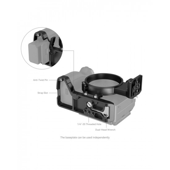 SmallRig Rotatable Horizontal-to-Vertical Mount Plate Kit for Sony a7R IV, a7R V, a7 IV & a7S III SmallRig Rotatable Horizontal-to-Vertical Mount Plate Kit for Sony a7R IV, a7R V, a7 IV & a7S III