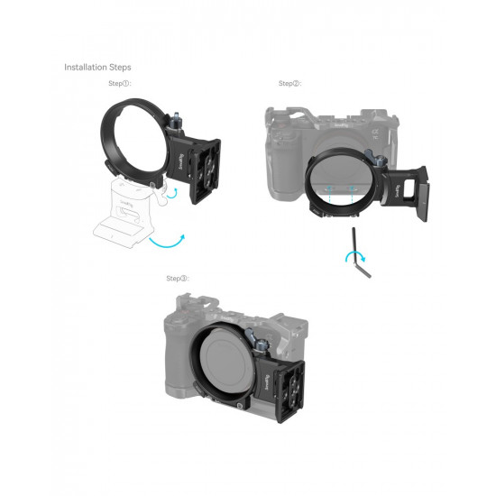 SmallRig Horizontal-to-Vertical Mounting Plate for Sony a7C II & a7CR