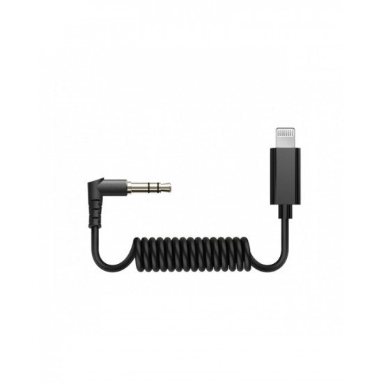 Hollyland 3.5mm TRS to Lightning Coiled Cable