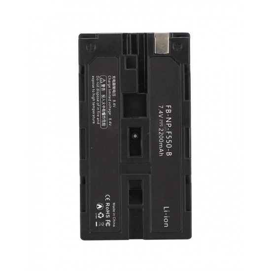 FB-NP-F550 Lithium-Ion Battery Pack (2200mAh) FB-NP-F550 Lithium-Ion Battery Pack (2200mAh)