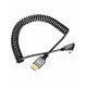 4K UHD HDMI TO MICRO HDMI LEFT 2.4m Cable