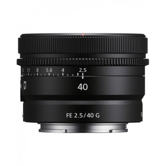 Sony FE 40mm f/2.5 G Lens Sony FE 40mm f/2.5 G Lens