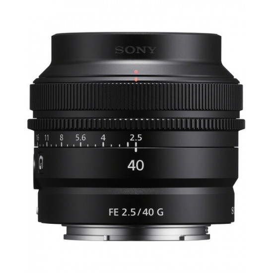 Sony FE 40mm f/2.5 G Lens Sony FE 40mm f/2.5 G Lens