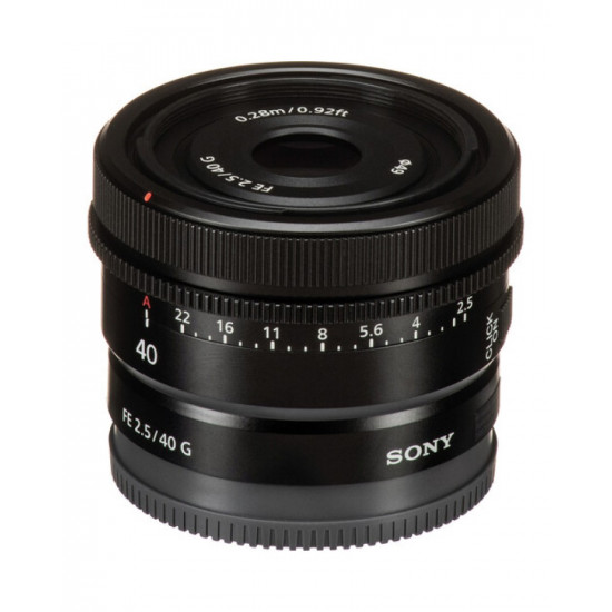 Sony FE 40mm f/2.5 G Lens Sony FE 40mm f/2.5 G Lens