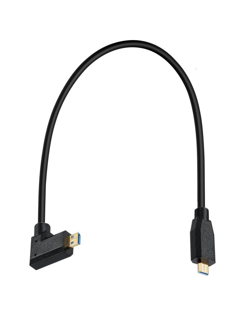8K Ultra HD High Speed Micro HDMI to Micro HDMI-compatible Type D Male to Male Cable Left 0.3M