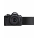Canon EOS R50 Mirrorless Camera with 18-45mm Lens (Black) Canon EOS R50 Mirrorless Camera with 18-45mm Lens (Black)