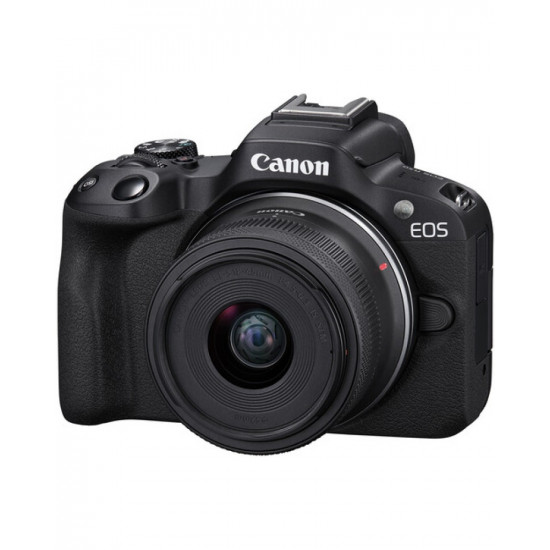 Canon EOS R50 Mirrorless Camera with 18-45mm Lens (Black) Canon EOS R50 Mirrorless Camera with 18-45mm Lens (Black)