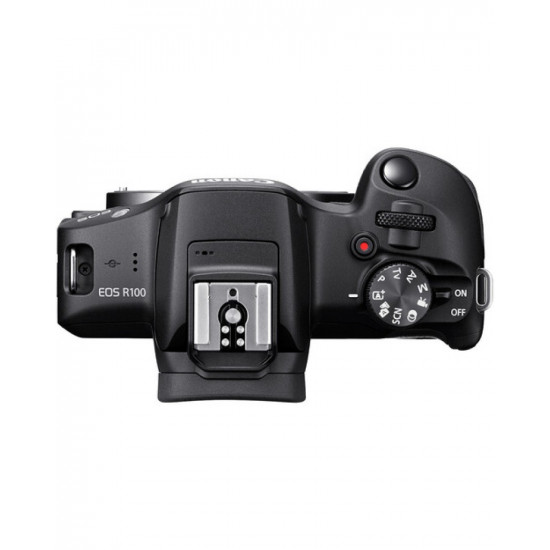 Canon EOS R100 Mirrorless Camera with 18-45mm Lens Canon EOS R100 Mirrorless Camera with 18-45mm Lens