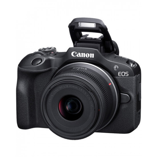 Canon EOS R100 Mirrorless Camera with 18-45mm Lens Canon EOS R100 Mirrorless Camera with 18-45mm Lens