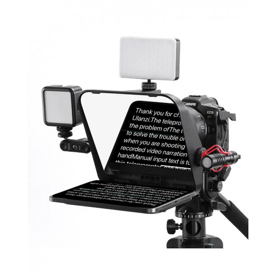 Ulanzi RT02 Universal Teleprompter for Tablets and Smartphones with Remote Control