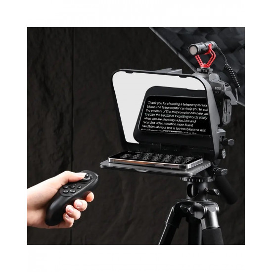 Ulanzi RT02 Universal Teleprompter for Tablets and Smartphones with Remote Control