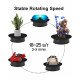 360Electric Rotating Display Stand Turntable Black Velvet Base Photography Turntable Jewelry And Shoes
