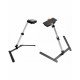 Selfie Stick Cell Phone Tripod, Mini Folding Rotatable Extendable Desk Smartphone Stand Bracket
