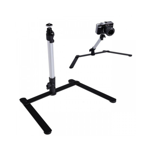 Selfie Stick Cell Phone Tripod, Mini Folding Rotatable Extendable Desk Smartphone Stand Bracket