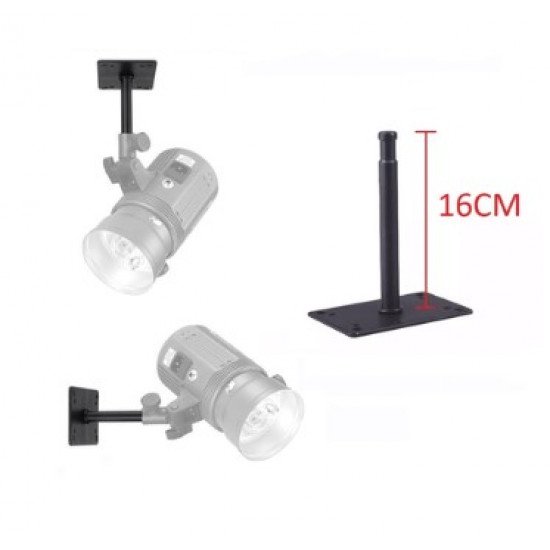 Nicefoto T160 T Holder Wall and Ceiling Mount for Studio and Lighting (16cm) Nicefoto T160 T Holder Wall and Ceiling Mount for Studio and Lighting (16cm)
