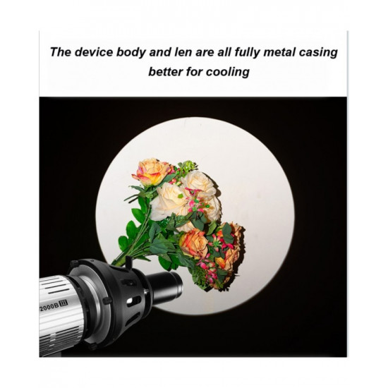 NiceFoto SN-29A Optical Snoot for LED Video Light and Studio flash light with Bowens mount NiceFoto SN-29A Optical Snoot for LED Video Light and Studio flash light with Bowens mount