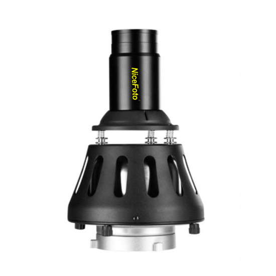 NiceFoto SN-29A Optical Snoot for LED Video Light and Studio flash light with Bowens mount NiceFoto SN-29A Optical Snoot for LED Video Light and Studio flash light with Bowens mount