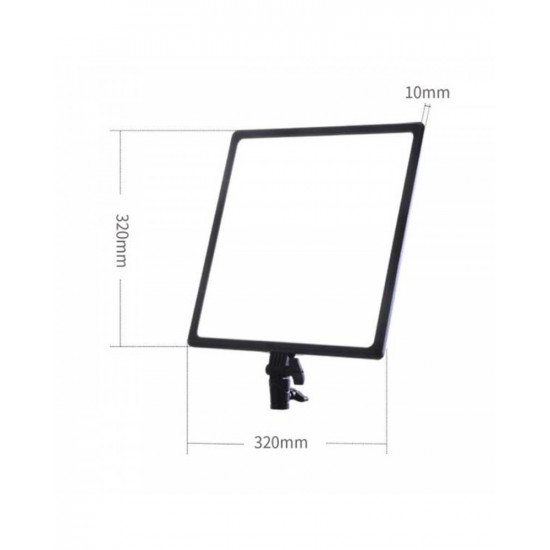 NiceFoto SL-500A Softer 50W LED Video Light Bi-color Ultra Thin Dimmable