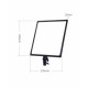NiceFoto SL-500A Softer 50W LED Video Light Bi-color Ultra Thin Dimmable