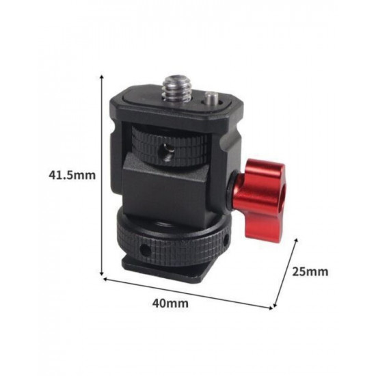 BGNing GOPRO Camera Monitor Bracket Holder Hot Cold Shoe Adapter Tripod Mount BGNing GOPRO Camera Monitor Bracket Holder Hot Cold Shoe Adapter Tripod Mount