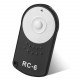 RC-6 Remote Control Shutter Release for Canon ESO 77D 5DSR 760D 70D 80D 6D2 5D3 5D4