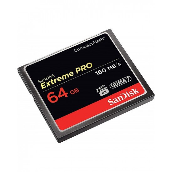 SanDisk 64GB Extreme Pro CompactFlash Memory Card