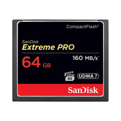 SanDisk 64GB Extreme Pro CompactFlash Memory Card SanDisk 64GB Extreme Pro CompactFlash Memory Card