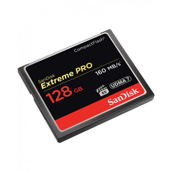 SanDisk 128GB Extreme Pro CompactFlash Memory Card SanDisk 128GB Extreme Pro CompactFlash Memory Card
